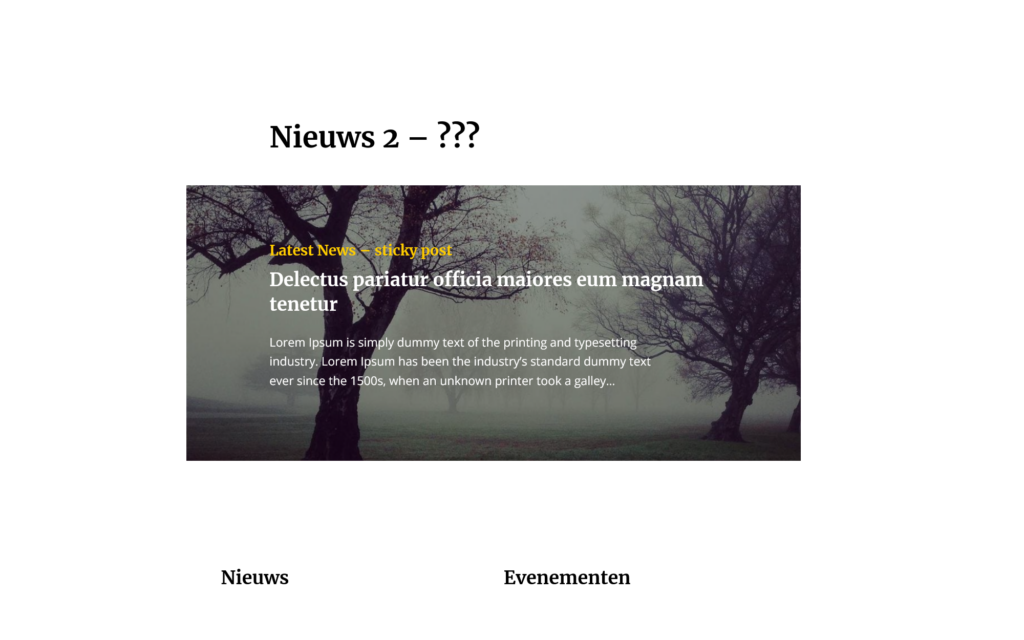 News 2 – ???